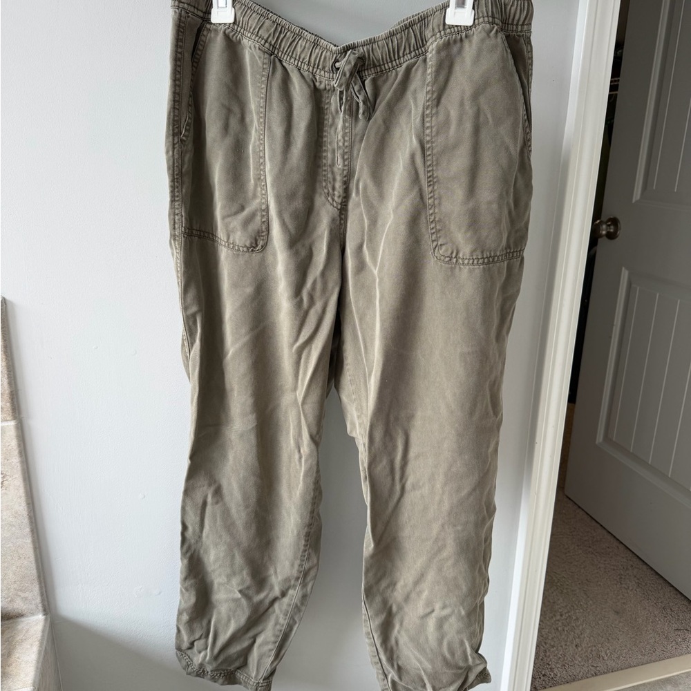Women’s Casual Drawstring Pants - Olive